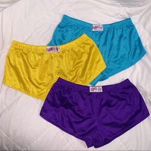 Soffe Girls Big Mesh Teeny Tiny Short